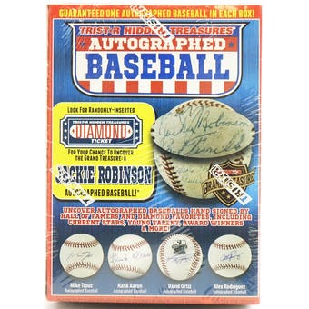 Tristar Hidden Treasures Mystery Autographed Baseball (2020)