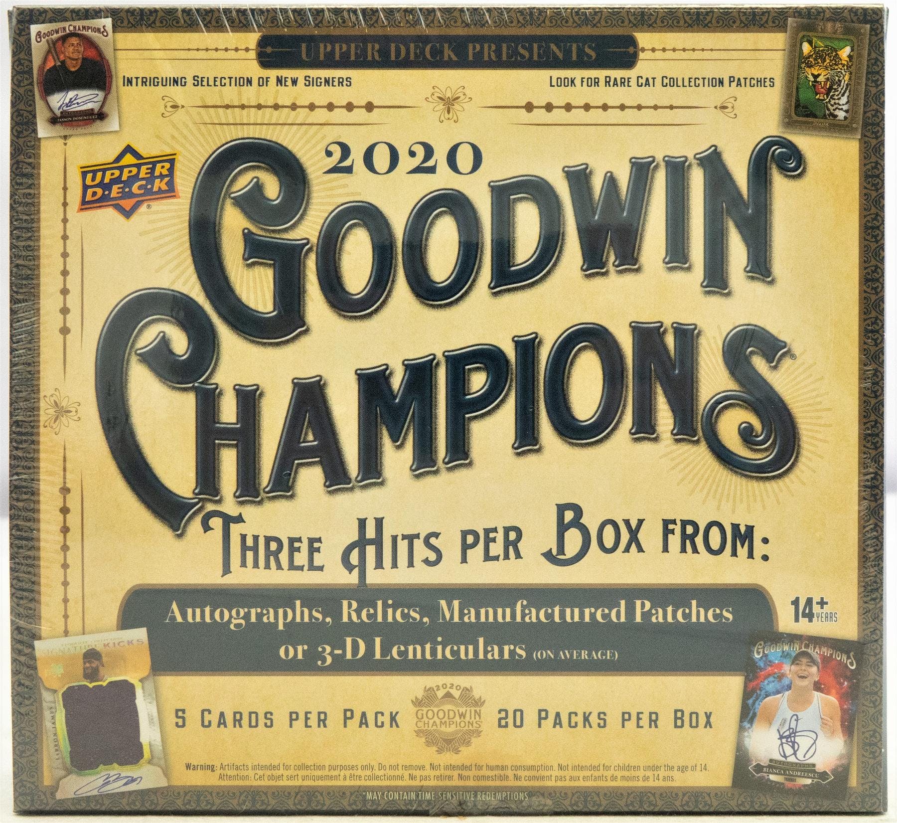 2020 Upper Deck Goodwin Champions Hobby Box | Eastridge Sports Cards