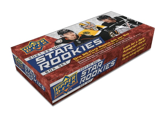 2021-22 Upper Deck NHL Star Rookies Box Set