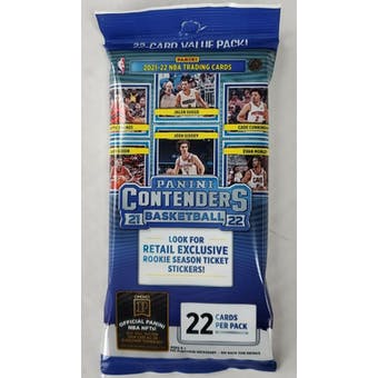 2021-22 Panini Contenders Basketball Fat Pack | Eastridge Sports Cards