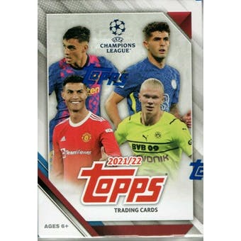 2021-22 Topps UEFA Champions League Blaster Box | Eastridge Sports Cards