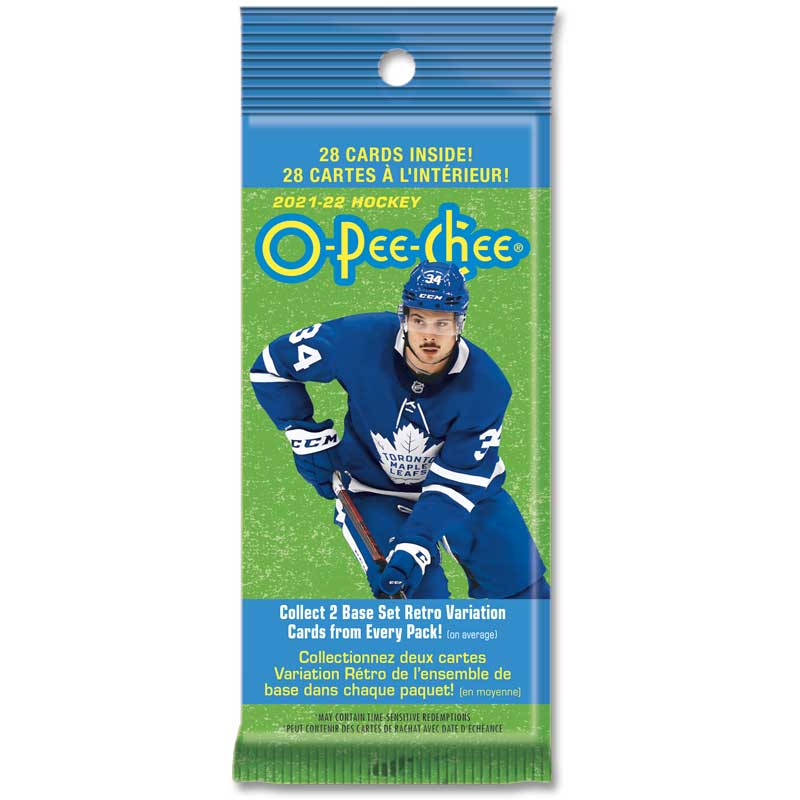 2021-22 Upper Deck O-Pee-Chee Hockey Retail Fat Pack | Eastridge Sports Cards
