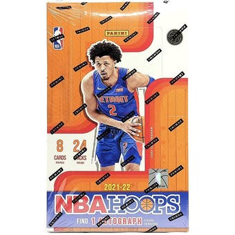 2021-22 Panini Hoops Basketball Hobby Box | Eastridge Sports Cards