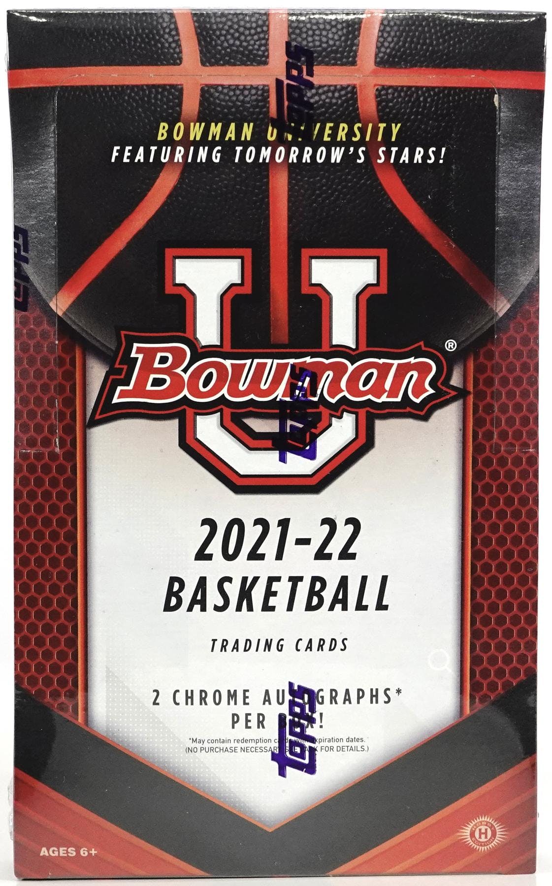 2021-22 Bowman University Chrome Basketball Hobby Box