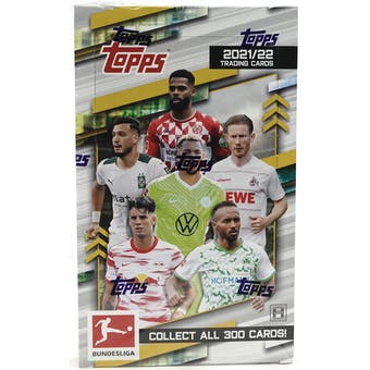 2021-22 Topps Bundesliga Soccer Hobby Box
