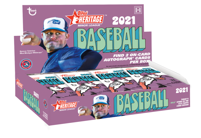 2021 Topps Heritage Minor Leagues Hobby Box | Eastridge Sports Cards