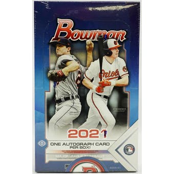 2021 Bowman Baseball Hobby Box | Eastridge Sports Cards