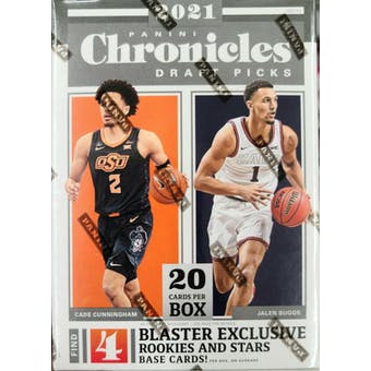 2021-22 Panini Chronicles Draft Picks Collegiate Basketball Blaster Box