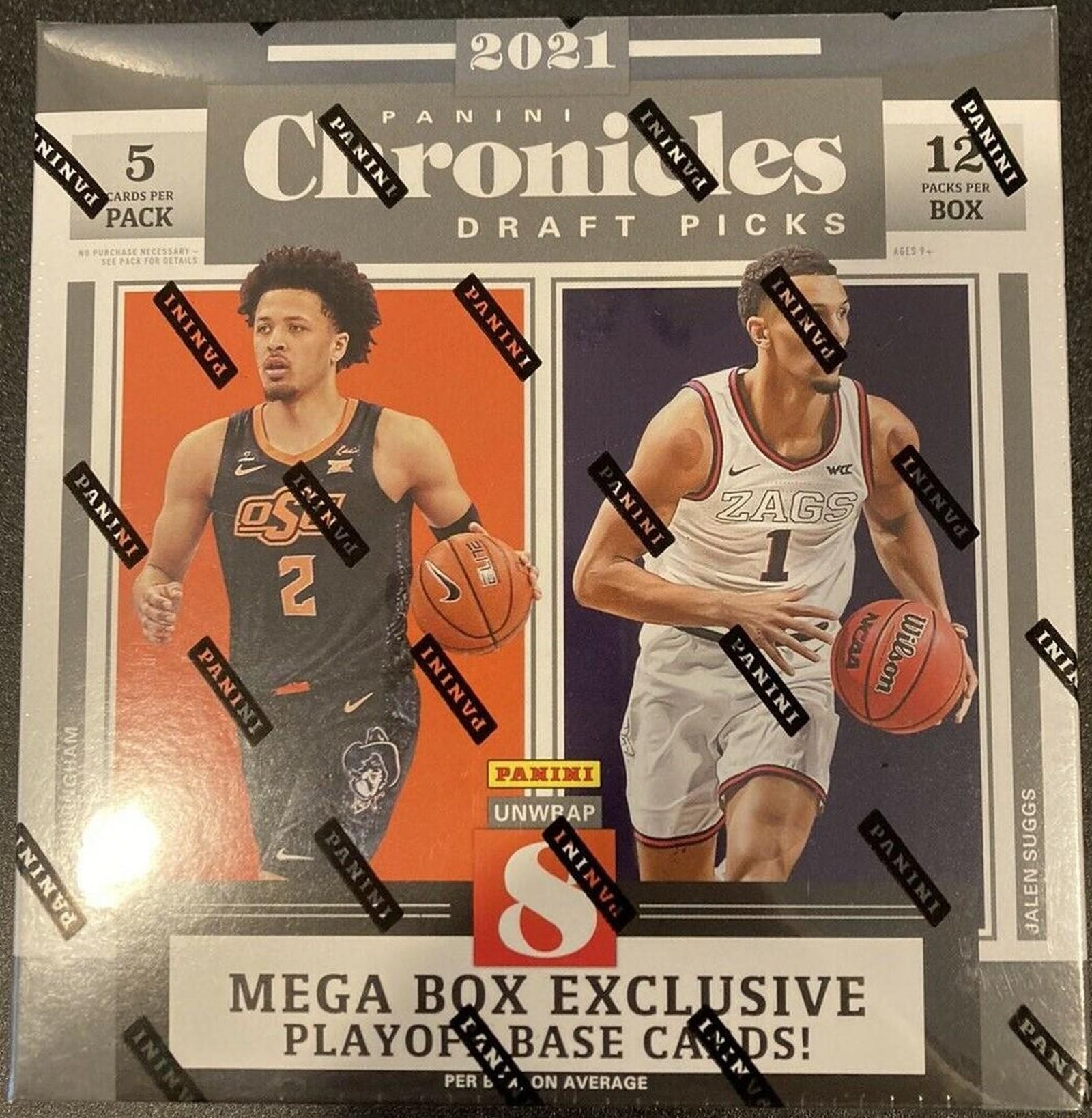 2021-22 Panini Chronicles Draft Picks Collegiate Basketball Mega Box