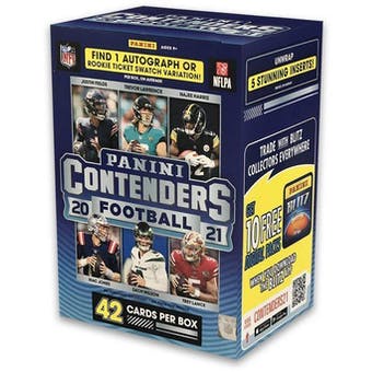 2021 Panini Contenders Football Blaster Box | Eastridge Sports Cards