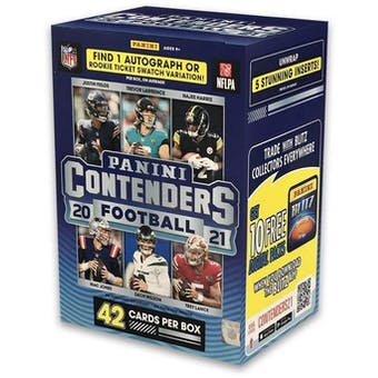2021 Panini Contenders Football Blaster Box