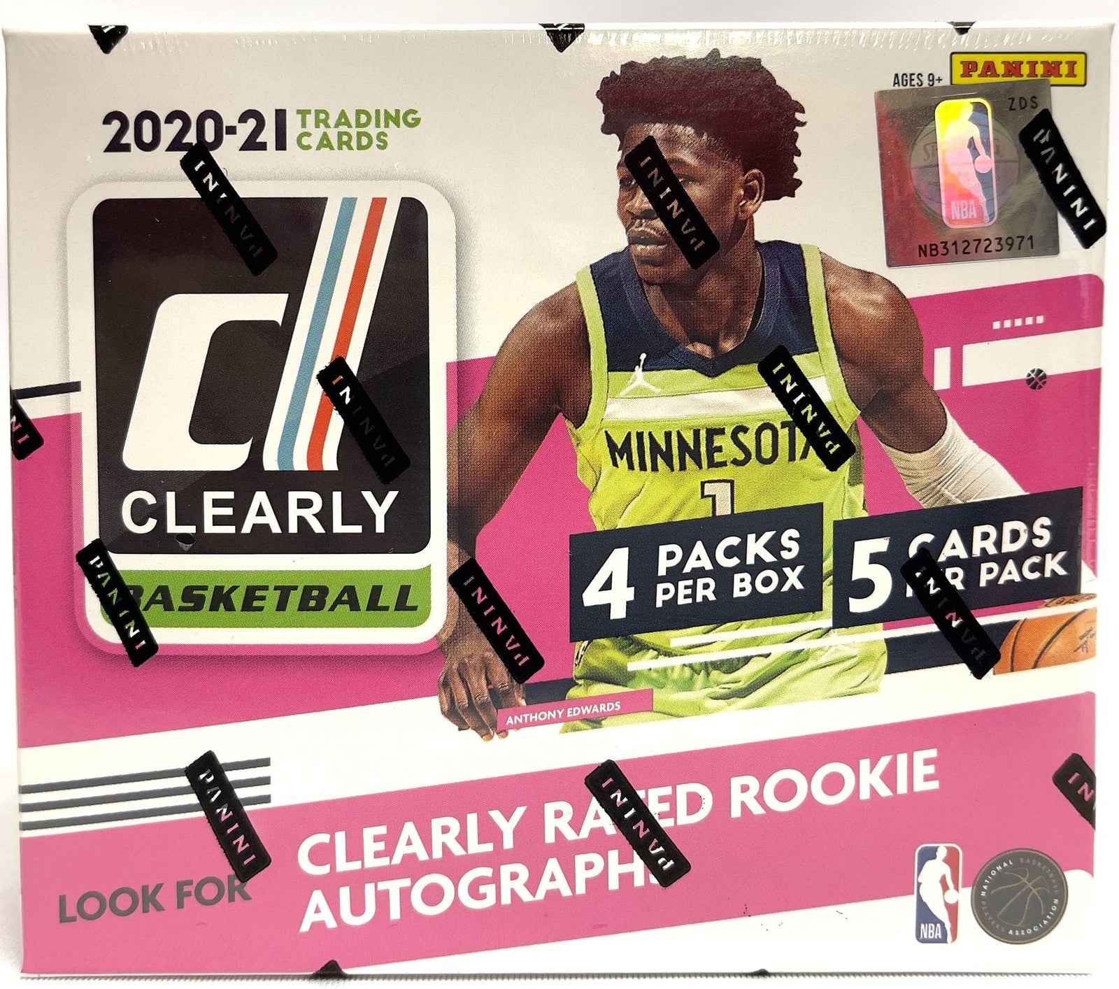 2020-21 Panini Clearly Donruss Basketball Hobby Box