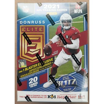2021 Panini Donruss Elite Football Blaster Box
