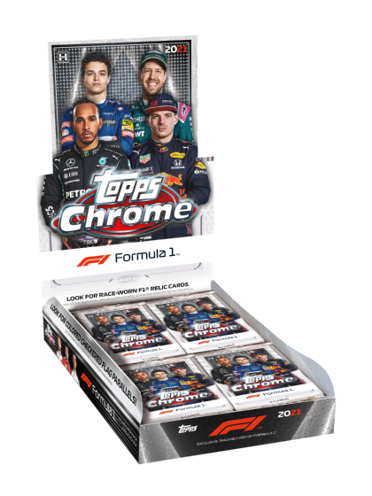 2021 Topps Chrome Formula 1 Hobby Pack | Eastridge Sports Cards
