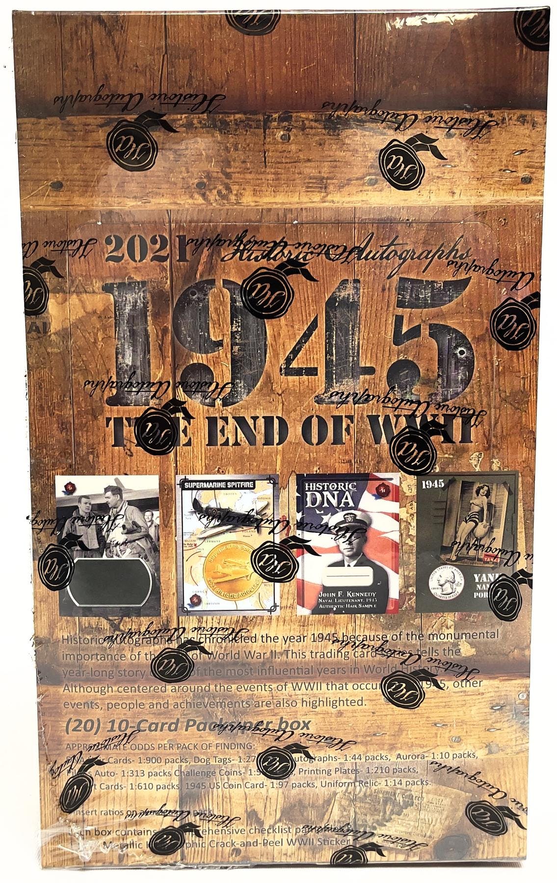 2021 Historic Autographs 1945: The End Of The War Hobby Box | Eastridge Sports Cards