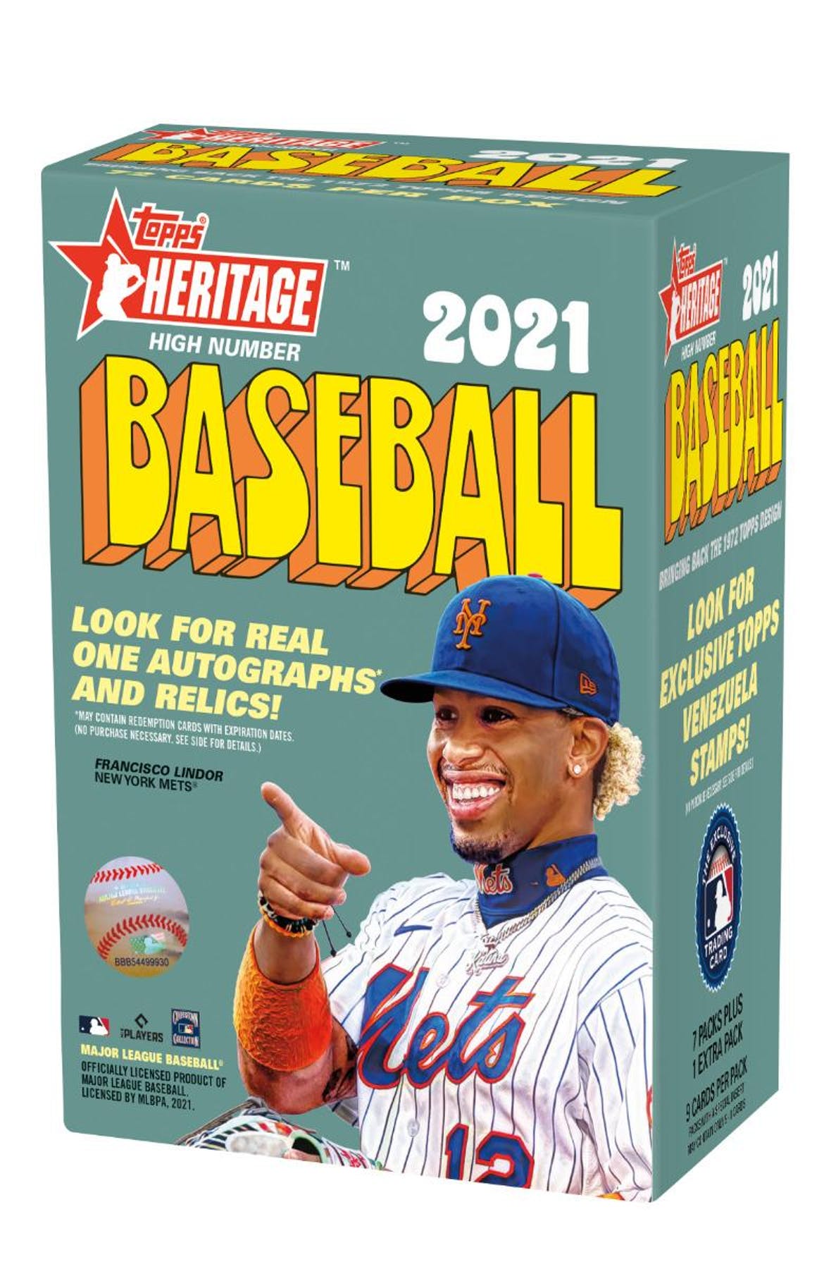2021 Topps Heritage High Number Baseball Blaster Box | Eastridge Sports Cards