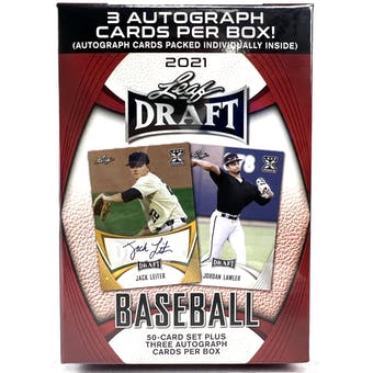 2021 Leaf Draft Baseball Hobby Blaster Box | Eastridge Sports Cards