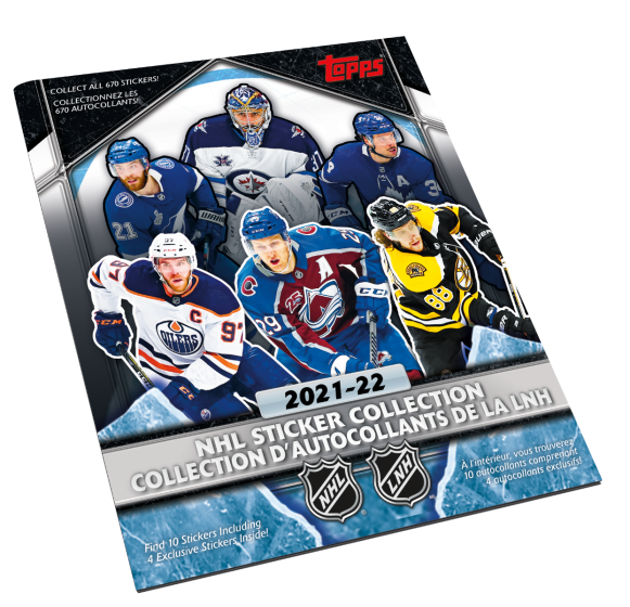 2021-22 Topps NHL Sticker Book