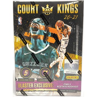 2020-21 Panini Court Kings Basketball Blaster Box