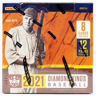 2021 Panini Diamond Kings Baseball Hobby Box | Eastridge Sports Cards