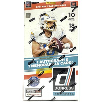 2021 Panini Donruss Football Hobby Box | Eastridge Sports Cards