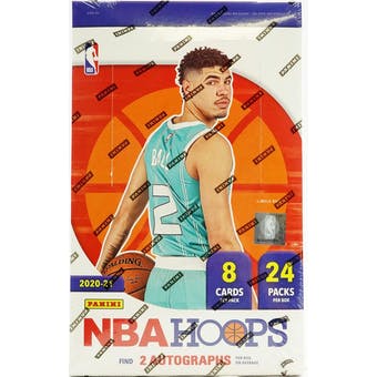 2020-21 Panini NBA Hoops Basketball Hobby Box | Eastridge Sports Cards