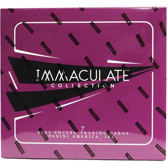2021 Panini Immaculate Soccer Hobby Box | Eastridge Sports Cards