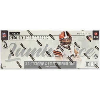2021 Panini Luminance Football Hobby Box | Eastridge Sports Cards