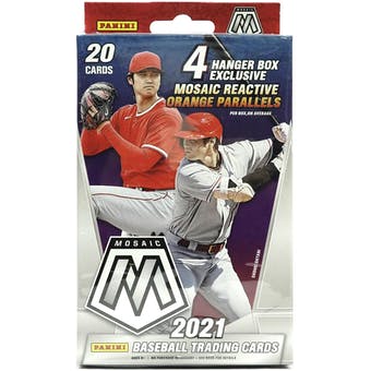 2021 Panini Mosaic Baseball Hanger Box | Eastridge Sports Cards