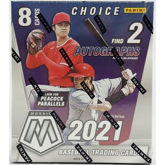 2021 Panini Mosaic Baseball Choice Box | Eastridge Sports Cards