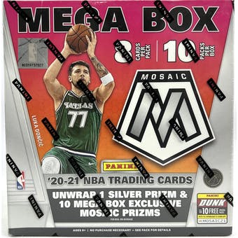 2020-21 Panini Mosaic Basketball Mega Box | Eastridge Sports Cards