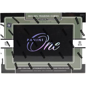 2021 Panini One Football Hobby Box