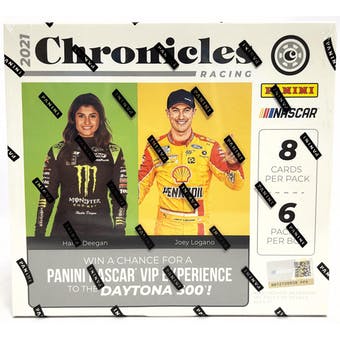 2021 Panini Chronicles Nascar Hobby Box