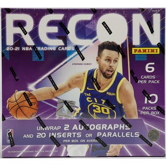 2020-21 Panini Recon Basketball Hobby Box | Eastridge Sports Cards
