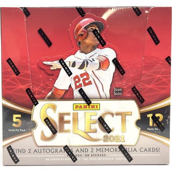 2021 Panini Select Baseball Hobby Box | Eastridge Sports Cards