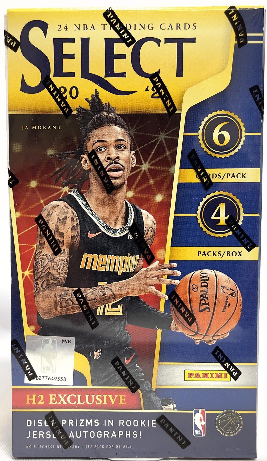 2020-21 Panini Select Basketball H2 Box