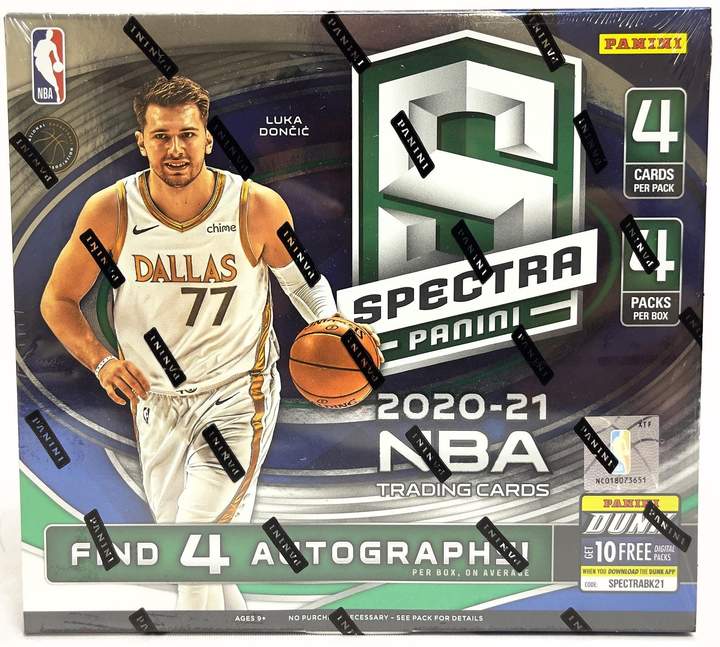 2020-21 Panini Spectra Basketball Hobby Box | Eastridge Sports Cards