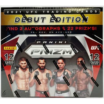 2021 Panini Prizm UFC Hobby Box | Eastridge Sports Cards