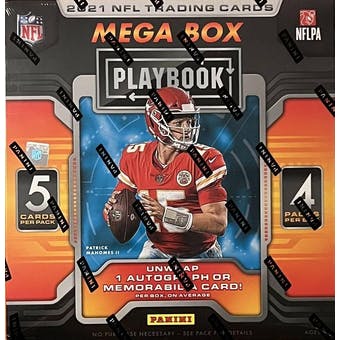 2021 Panini Playbook Football Mega Box