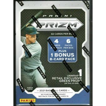 2021 Panini Prizm Baseball Blaster Box