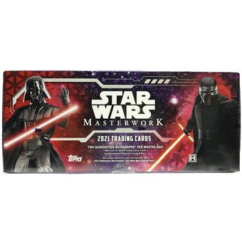 2021 Topps Star Wars Masterwork Hobby Box | Eastridge Sports Cards