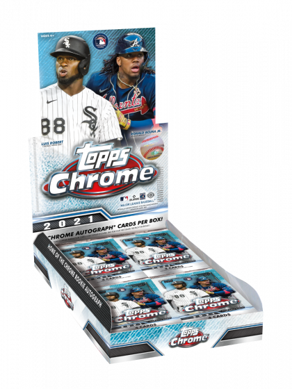 2021 Topps Chrome Baseball Hobby Pack | Eastridge Sports Cards
