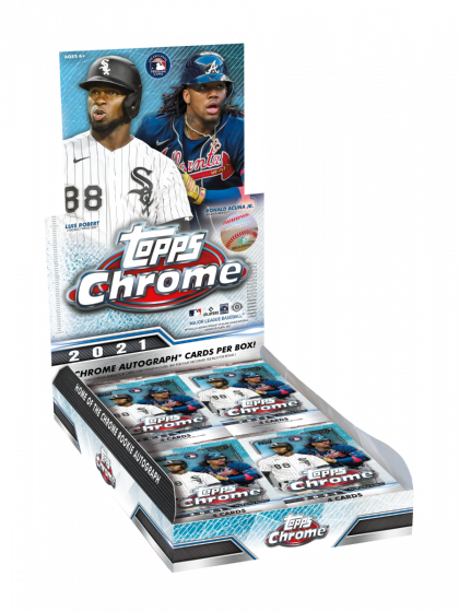 2021 Topps Chrome Baseball Hobby Pack