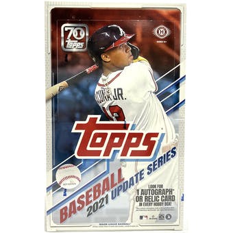 2021 Topps Update Baseball Hobby Box
