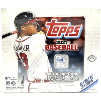 2021 Topps Update Baseball Jumbo Box