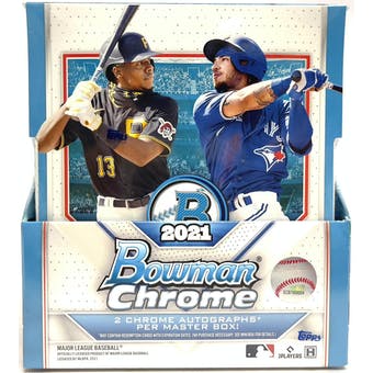 2021 Bowman Chrome Baseball Hobby Box | Eastridge Sports Cards
