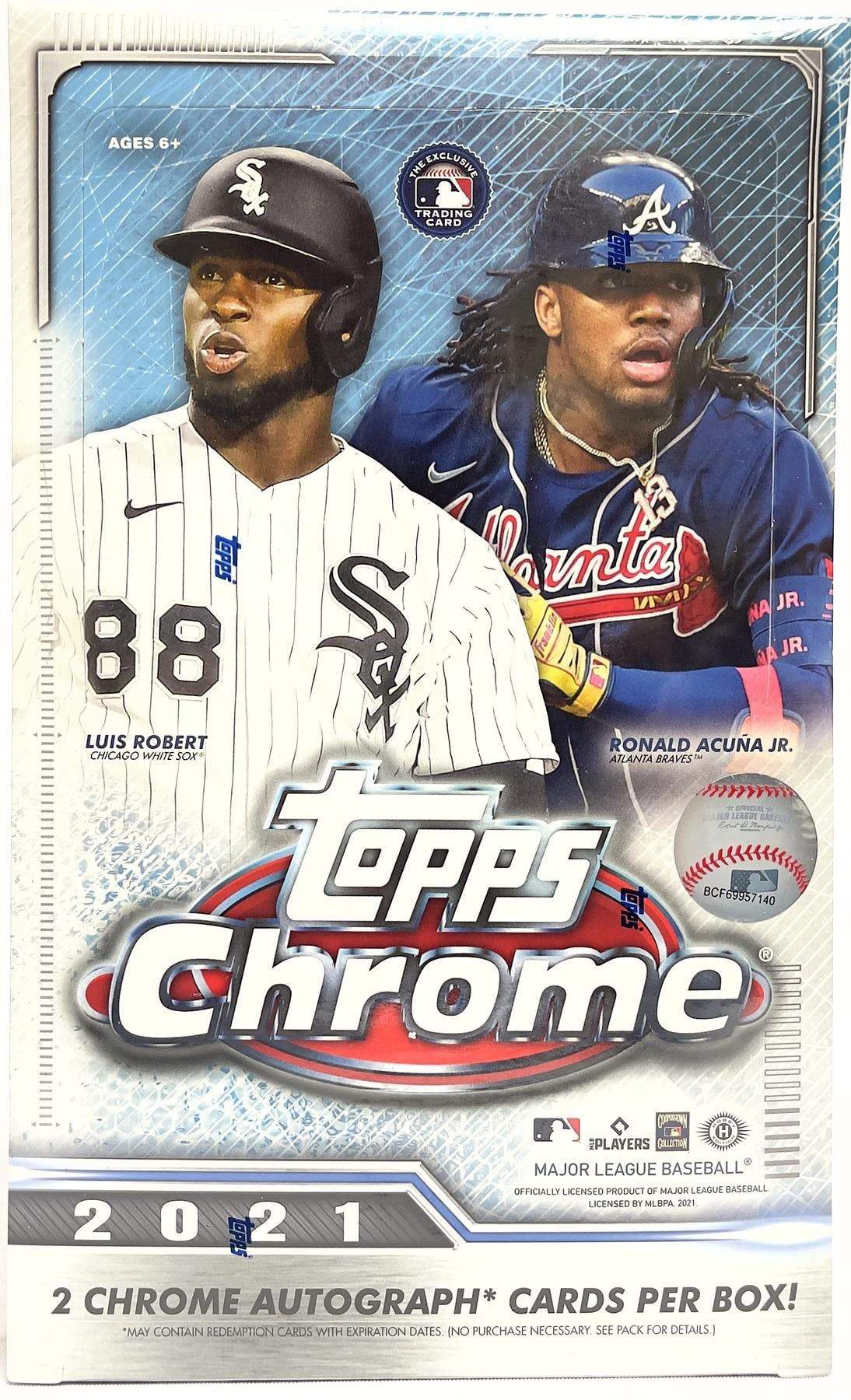 2021 Topps Chrome Baseball Hobby Box | Eastridge Sports Cards
