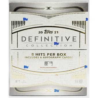 2021 Topps Definitive Baseball Hobby Box