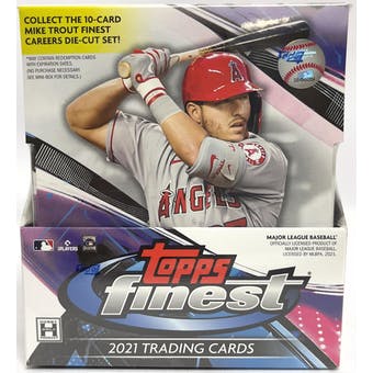 2021 Topps Finest Baseball Hobby Box | Eastridge Sports Cards