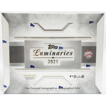 2021 Topps Luminaries Baseball Hobby Box | Eastridge Sports Cards